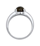 Ring Elegant Herenhorloge Met Labradoriet Edelsteen In 925 Sterling Zilver image number 2