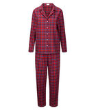 Ensemble pyjama long à carreaux en coton X'mas classic image number 3
