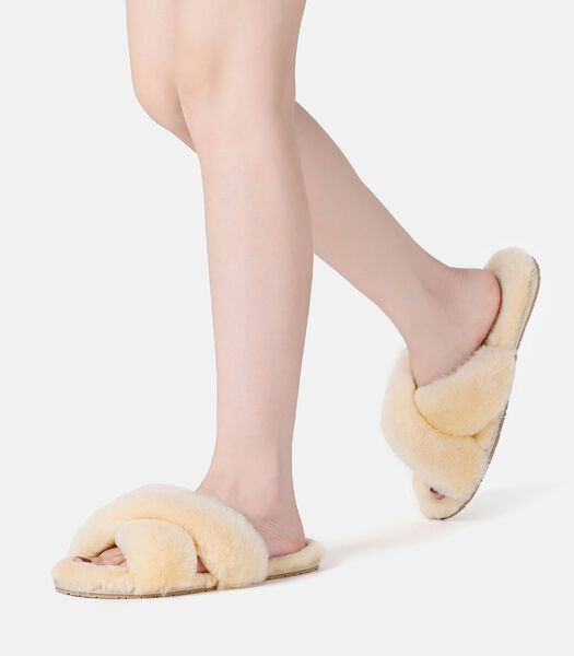 Dames Dove Crossover Slippers