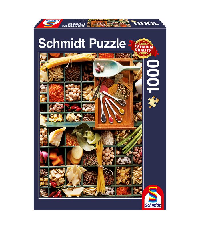 Keuken Potpourri, 1000 stukjes - Puzzel - 12+ image number 1
