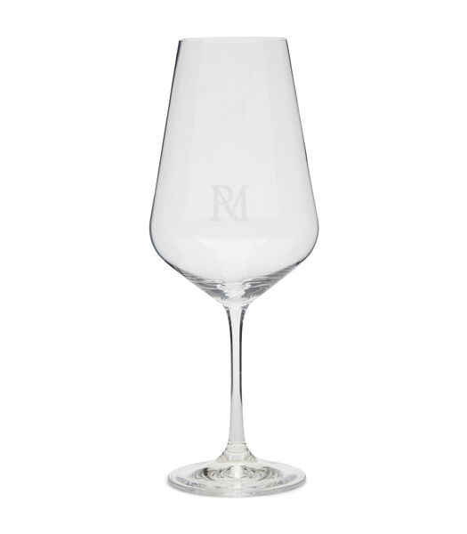 Verre à vin RM Monogram Transparent - 550ML