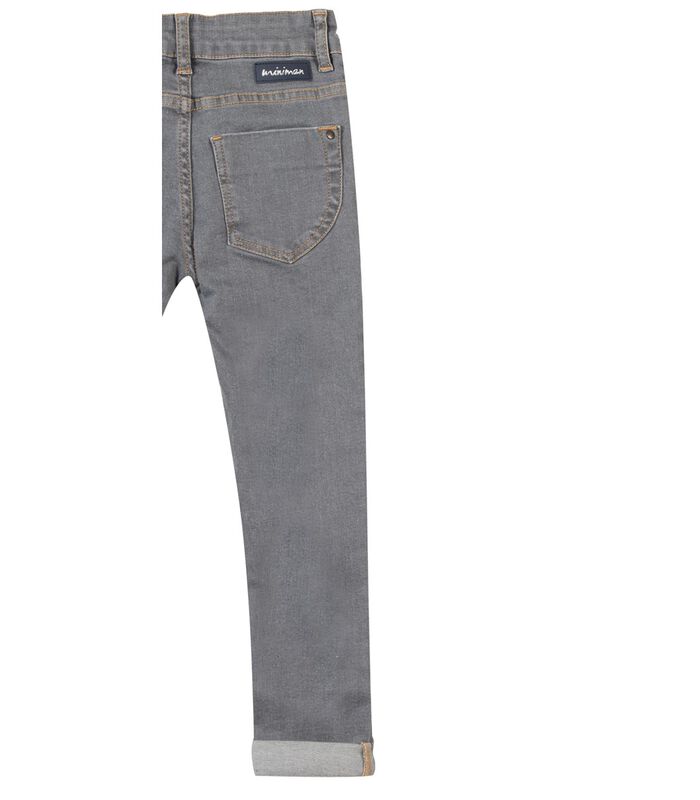Slim fit-jeans met geborduurd ankerembleem image number 3