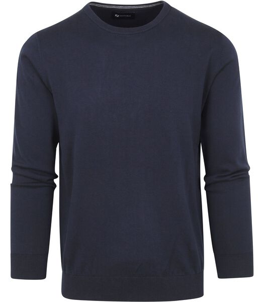 Oini Pullover O-Hals Navy