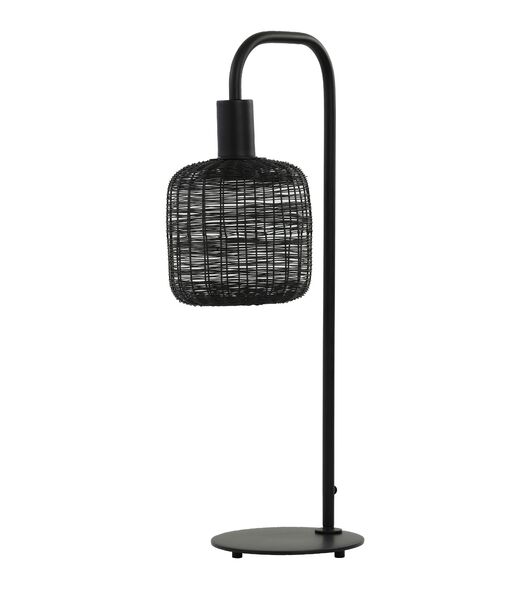 Lampe De Table Lekang - Noir - 24x18x58 cm