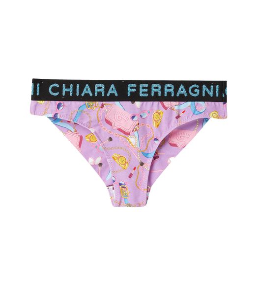 Chiara Ferragni Braziliaanse Slip Roze