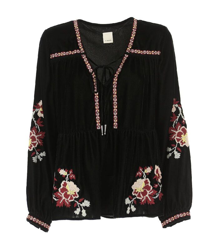 Noir Polyester Blouse image number 0