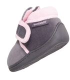 Chaussons Bottillons velcro Chat gris image number 4