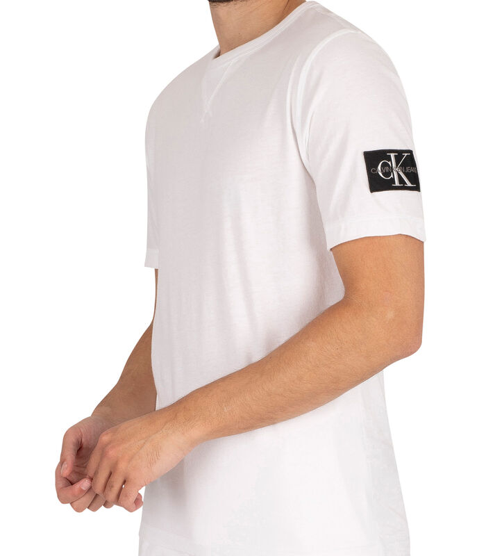 T-shirt avec écusson à manches monogramme image number 1