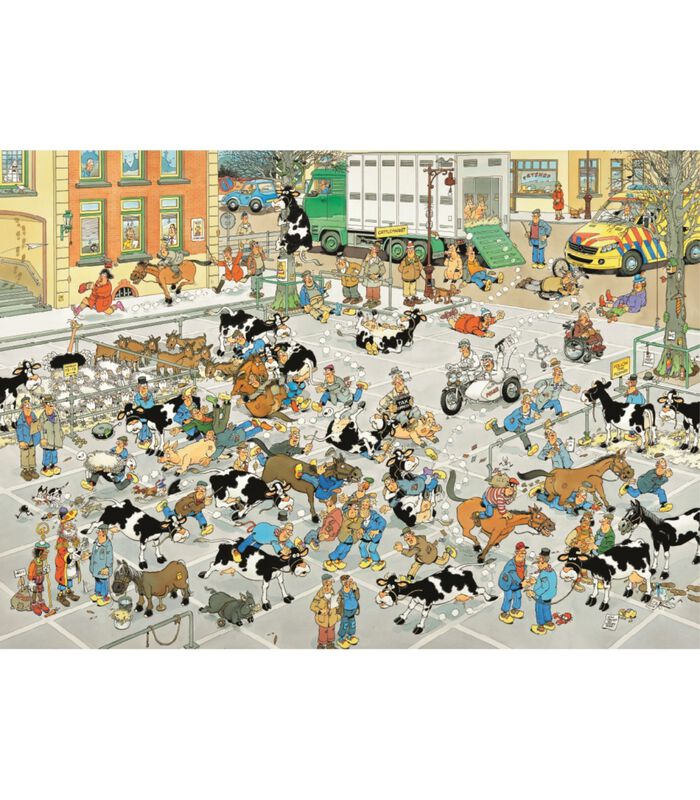 Jan van Haasteren The Cattle Market (1000 Pces) image number 3