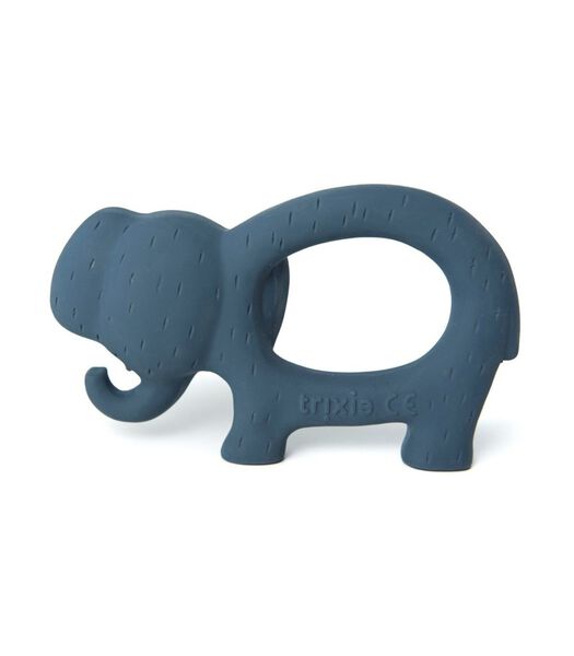 Natuurlijk rubber grijpspeeltje - Mrs. Elephant