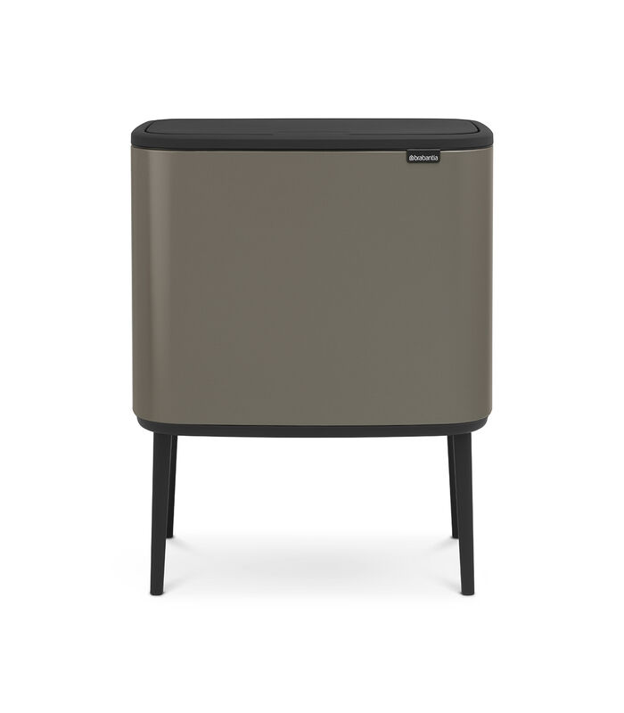 Bo Touch Bin, 3 x 11 litres - Platinum image number 0