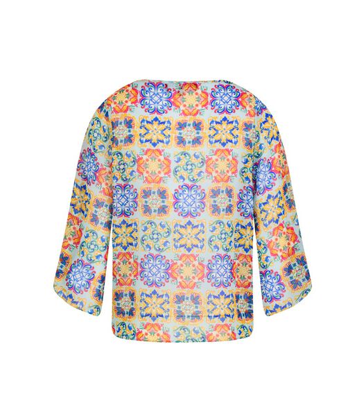 Boheemse blouse met Italiaanse motieven FLORENCE