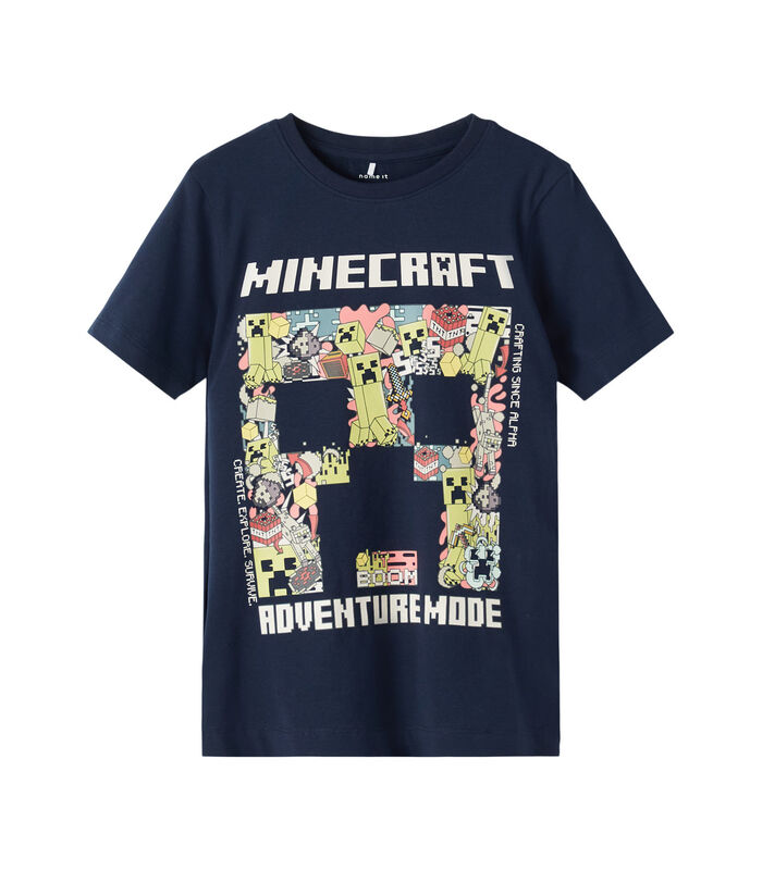 Kinder-T-shirt Mango Minecraft image number 0