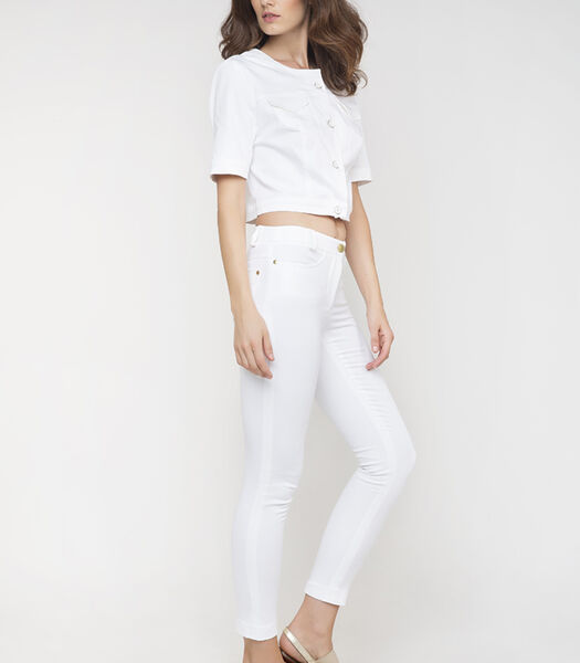 Witte Cropped Jack