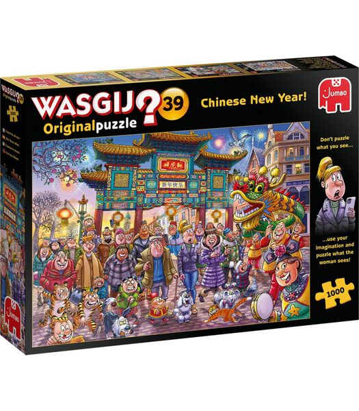 Casse-tête  Wasgij Original 39 Nouvel An chinois ! - 1000 pièces