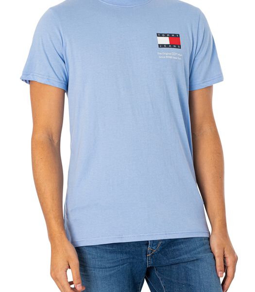 T-Shirt Slim Essentiel Avec Drapeau