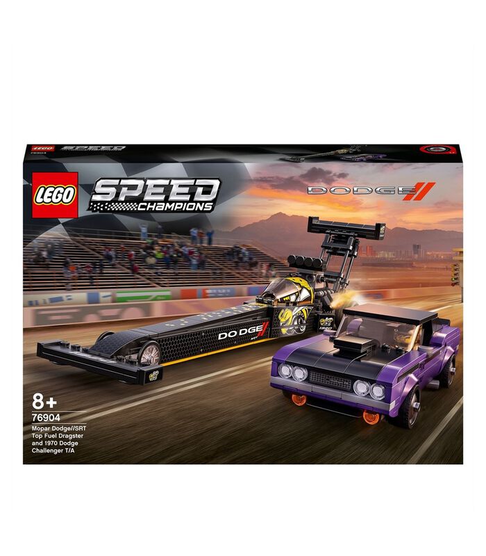 Speed Champions 76904 Set Dragster Muscle Car image number 2