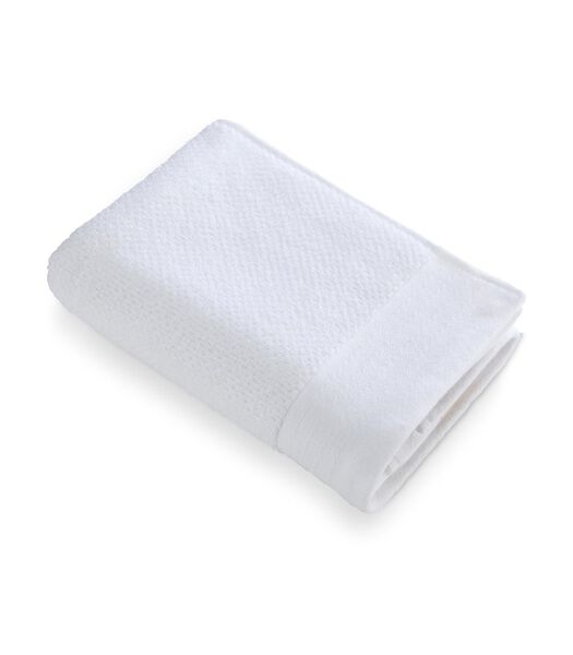 Handdoek Soft Cotton Popcorn White