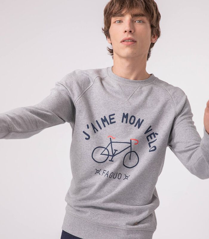 Ik hou van mijn fiets sweater DARNEY image number 2