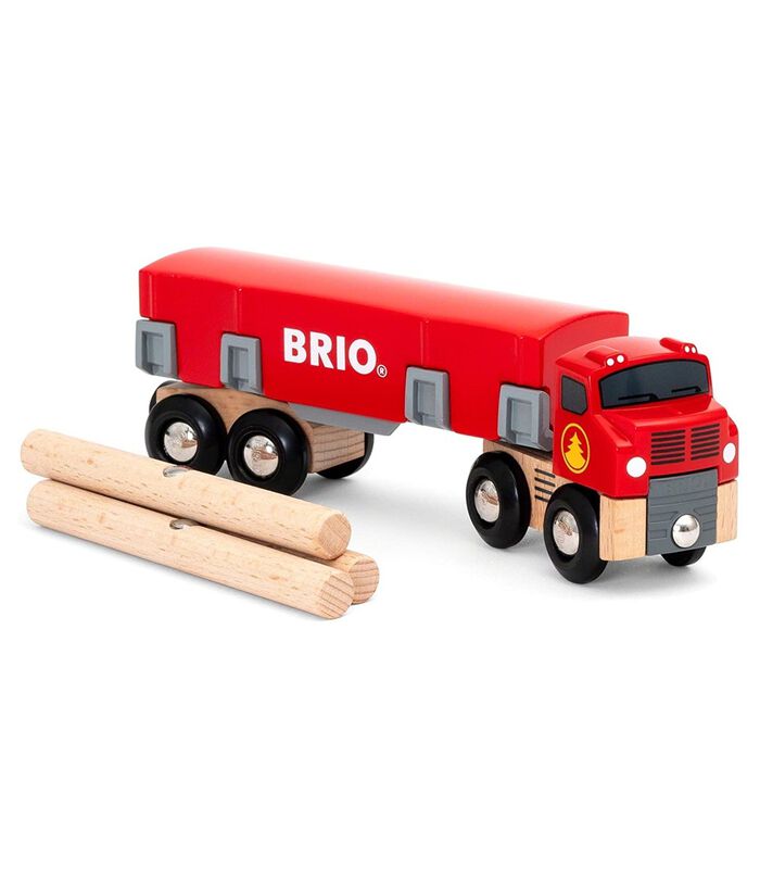 BRIO Camion de transport en bois - 33657 image number 2