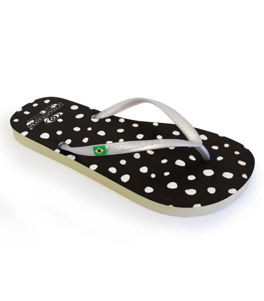 Slippers printed Topos