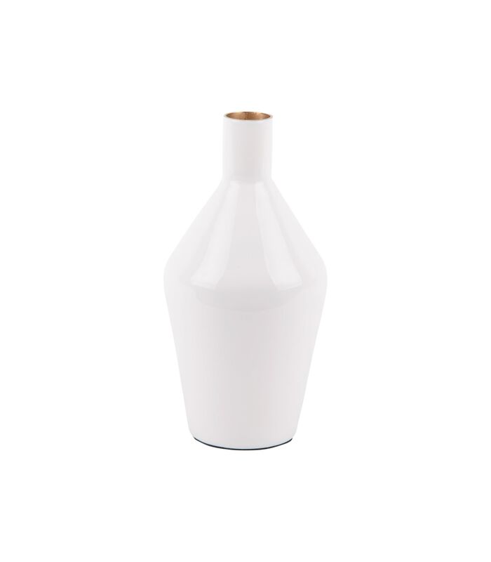 Vase Ivy Bottle Cone - Blanc - Ø10cm image number 0