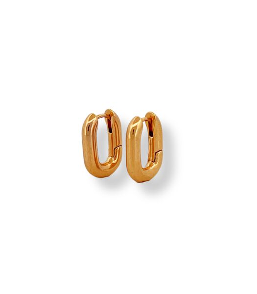 Boucles d'oreilles - Minis anneaux Buxon - Doré
