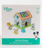 Houten speelgoed Disney Mickey activiteitenhuis image number 3