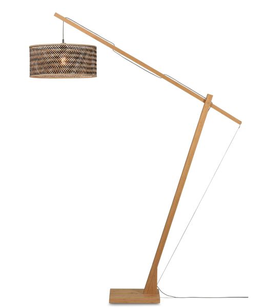 Lampadaire Java - Bambou/Noir - 175x50x207cm