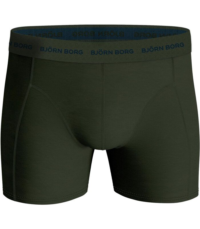 Boxers Cotton Stretch 3 Pack Multicolour image number 3