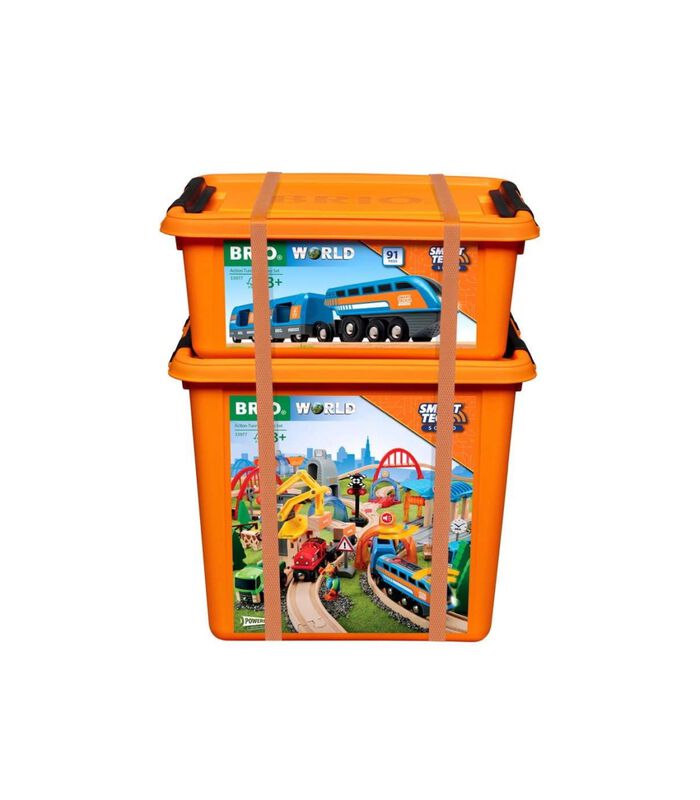 BRIO Smart Tech Sound Action Tunnel Deluxe Set - 91-delig image number 1