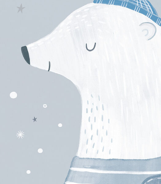 ARTIC DREAM - Affiche encadrée l'ours polaire (P0279C)