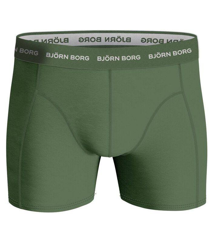 Björn Borg Boxershorts 3-Pack Blauw Groen image number 1