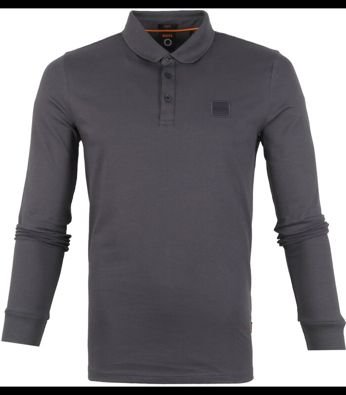 Hugo Boss Polo ML Passerby Anthracite Responsable image number 0
