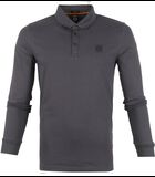 Hugo Boss Polo ML Passerby Anthracite Responsable image number 0