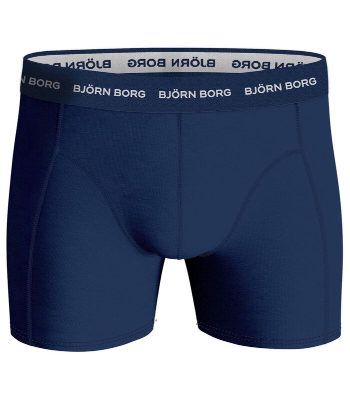 Björn Borg Boxershorts 3-Pack Blauw Groen image number 3