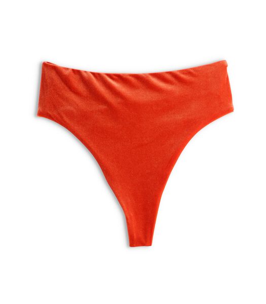 The Pentagon Velvet Pomelo Orange Bas de Bikini