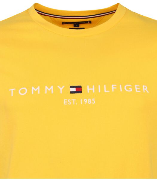 Tommy Hilfiger T Shirt Logo Yellow