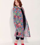 Lange soepele kimono met opdruk Ecovero ITZEL image number 4