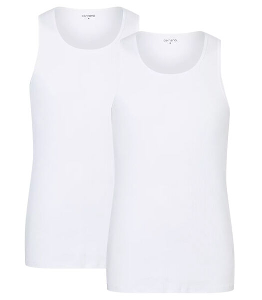 Onderhemd Men Comfort BCI Cotton Tank top T-shirt 2p Set van 2