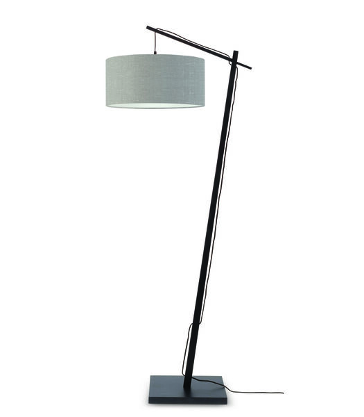 Vloerlamp Andes - Zwart/Lichtgrijs - 72x47x176cm