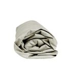 Drap-housse gris flanelle image number 1