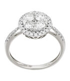 Ring 'Pompadour' witgoud en diamanten image number 4