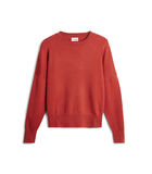 Pull col rond oversize en maille milano image number 3