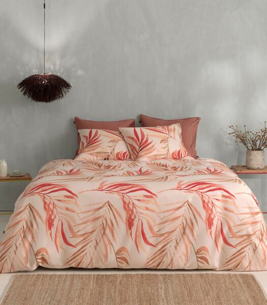 Housse de couette Alejandro Orange Satin de coton