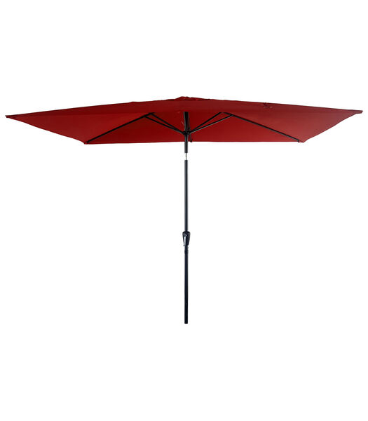 HAPUNA rechthoekige paraplu 2x3m rood