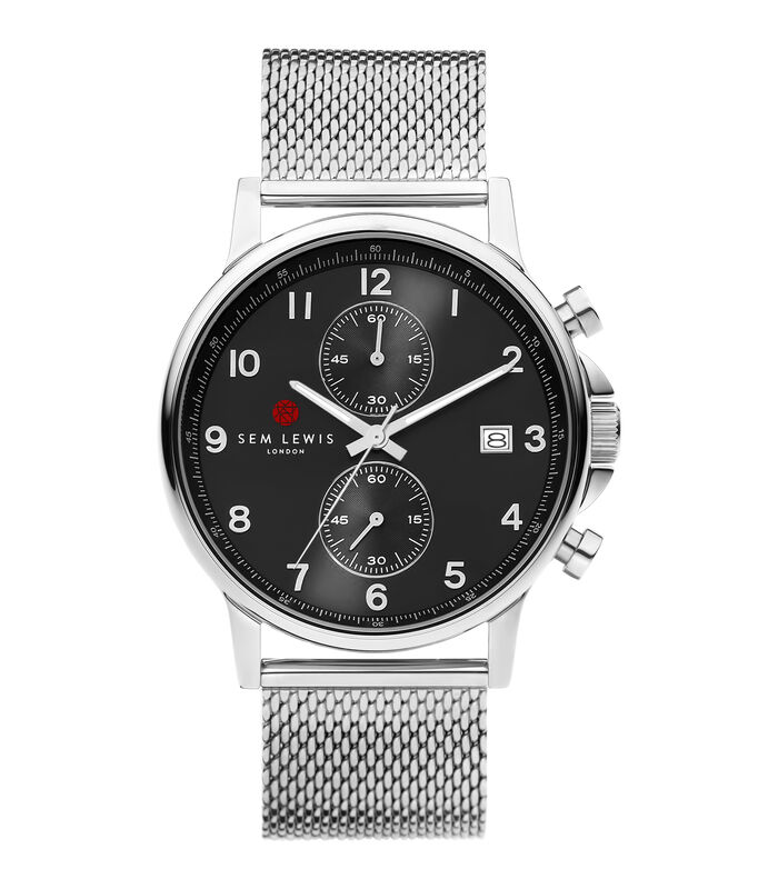 Metropolitan Horloge Zilverkleurig SL1100083 image number 0