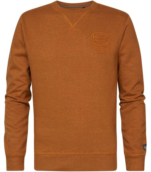 Sweater Austin Melange Geel