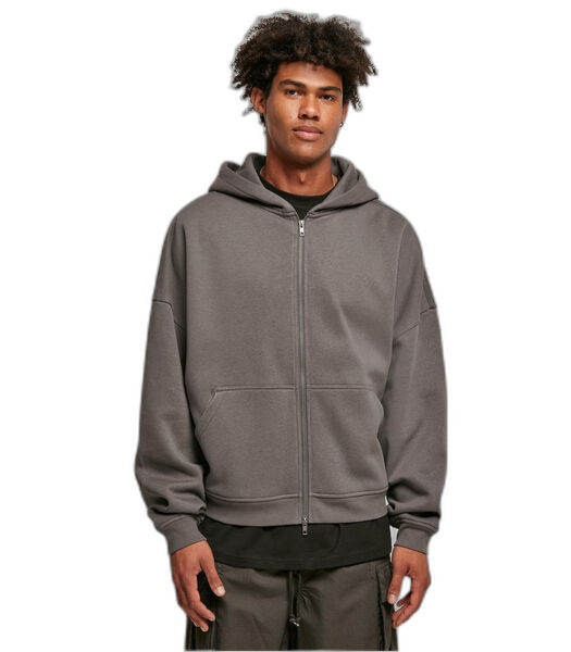 Hooded sweatshirt met rits Organic 90's GT