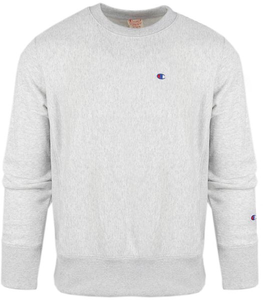 Champion Pull Col Rond Gris Clair
